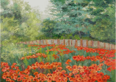 Cuadro "Amapolas" - 60 x 81